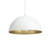 GLADYS 30 függő lámpa fehér/aranysárga  230V LED E27 15W