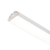 LED PROFILE J felületre szerelhető 1m eloxált alumínium/matt akrilát 