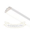 LED PROFILE J felületre szerelhető 1m eloxált alumínium/matt akrilát 