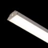 LED PROFILE J felületre szerelhető 1m eloxált alumínium/matt akrilát 