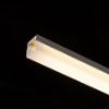 LED PROFILE H felületre szerelhető 1m fehér matt akrilát/alumínium 