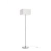 NYC/TEMPO 30/19 állólámpa  Polycotton fehér/króm 230V LED E27 15W