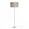 NYC/RON 40/25 állólámpa  Chintz világosszürke/króm 230V LED E27 15W