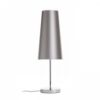 NYC/CONNY 15/30 asztali lámpa  Monaco galamb szürke/ezüst PVC/króm 230V LED E27 11W