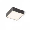 LARISA SQ 17 DIMM mennyezeti lámpa fekete 230V LED 15W 3000K