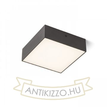 LARISA SQ 17 DIMM mennyezeti lámpa fekete 230V LED 15W 3000K