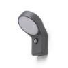 ELIA PIR fali lámpa antracitszürke 230V LED 9W IP44 3000K