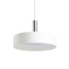 GIULIA 40 függő lámpa fehér króm 230V LED E27 30W