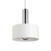 GIULIA 20 függő lámpa fehér króm 230V LED E27 15W
