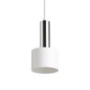 GIULIA 12 függő lámpa fehér króm 230V LED E27 11W