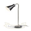 ANIKA asztali lámpa matt fekete matt nikkel 230V LED E27 15W