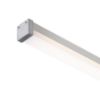 LED PROFILE D felületre szerelhető 1m  alumínium/tej akril 