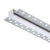 LED PROFILE B süllyesztett 1m  alumínium/tej akril 