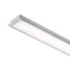 LED PROFILE A süllyesztett 1m  alumínium/tej akril 
