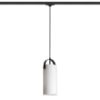 JULIETTA 31 háromfázisú áramkörös sínre  opál üveg/fekete 230V LED E27 15W