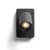 VOLTERA USB fali lámpa fekete  230V LED GU10 9W