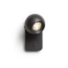 SIENA fali lámpa fekete  230V LED GU10 9W