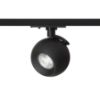 SIENA egyfázisú áramkörös sínre fekete  230V LED GU10 9W