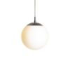 LUNA 20 függő lámpa  opál üveg/króm 230V LED E27 11W