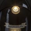 BELLINI M LED függő lámpa fekete füstös üveg 230V LED 5W 30°  3000K