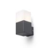 CLYDE fali lámpa antracit  230V LED E27 11W IP44