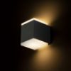 TIRAS II fali lámpa antracitszürke tej akril 230V LED 2x6W IP54 3000K