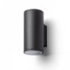 LIZZI II fali lámpa antracit  230V LED GU10 2x8W IP54