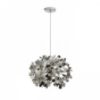CONFETTI függő lámpa  krómozott fólia 230V LED E27 15W