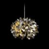 CONFETTI függő lámpa  krómozott fólia 230V LED E27 15W