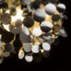 CONFETTI függő lámpa  krómozott fólia 230V LED E27 15W
