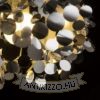CONFETTI függő lámpa  krómozott fólia 230V LED E27 15W