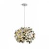 CONFETTI függő lámpa  krómozott fólia 230V LED E27 15W