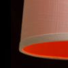ESME 76 függő lámpa fehér/narancssárga  230V LED E27 15W