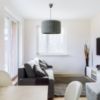 AINO 40 függő lámpa szürke króm 230V LED E27 15W