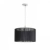 GLAMOUR 35/20 függő lámpa fekete  230V LED E27 15W