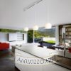 COPA háromfázisú áramkörös sínre  opál üveg 230V LED E27 11W