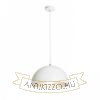 CARISSIMA 40 függő lámpa matt fehér/ezüstszürke  230V LED E27 15W