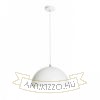 CARISSIMA 40 függő lámpa matt fehér/ezüstszürke  230V LED E27 15W