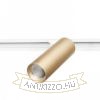 MAVRO háromfázisú áramkörös sínre aranysárga  230V LED 12W 38°  3000K
