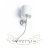 VERSINA lámpabúrával fehér króm 230V LED E27 LED 15+3W 25°  3000K