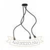 LOYD E27 III függő lámpa fekete  230V LED E27 3x15W