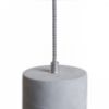 BURTON függő lámpa  beton 230V LED E27 11W