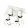 KENNY IV mennyezeti lámpa fehér/fekete  230V LED GU10 4x8W