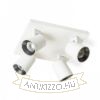 KENNY IV mennyezeti lámpa fehér/fekete  230V LED GU10 4x8W