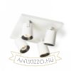 KENNY IV mennyezeti lámpa fehér/fekete  230V LED GU10 4x8W
