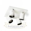 KENNY IV mennyezeti lámpa fehér/fekete  230V LED GU10 4x8W