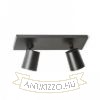 KENNY II felületre szerelhető fekete/aranysárga  230V LED GU10 2x8W