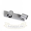 KENNY II felületre szerelhető  szálcsiszolt alumínium/fekete 230V LED GU10 2x8W