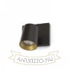 KENNY I felületre szerelhető fekete/aranysárga  230V LED GU10 8W