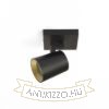 KENNY I felületre szerelhető fekete/aranysárga  230V LED GU10 8W